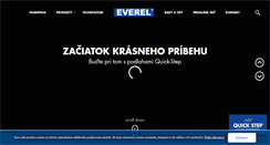 Desktop Screenshot of everel.sk