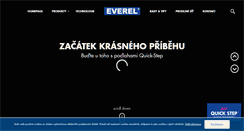 Desktop Screenshot of everel.cz